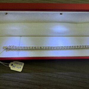 4.00Ct Lab Grown Diamond Tennis Bracelet in 14k White Gold